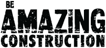 Be Amazing Construction Logo